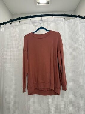 aerie Dusty Rose Crewneck Pullover
